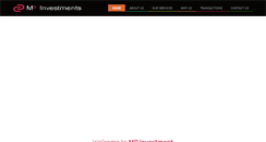 Desktop Screenshot of mpinvestments.com